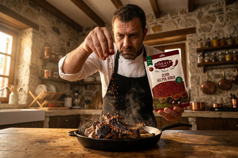 Zehir Acı Pul Biber