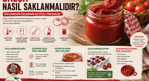 Salça Nasıl Saklanmalıdır ?