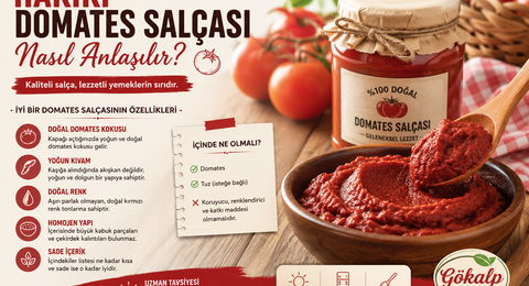 Hakiki Domates Salçası Nasıl Anlaşılır ?