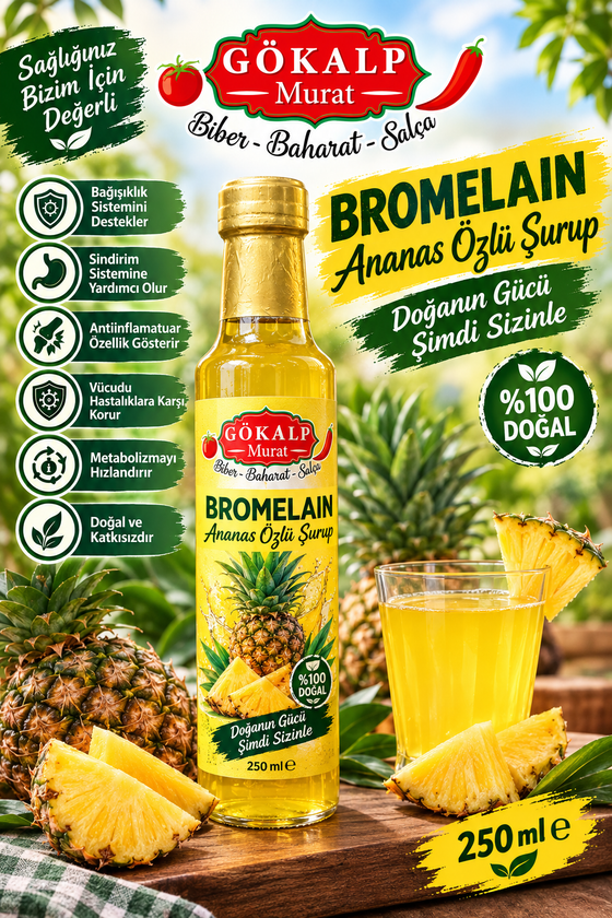 BROMEALİN ANANAS ŞURUBU